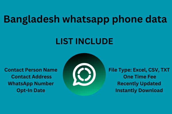 Bangladesh whatsapp phone data