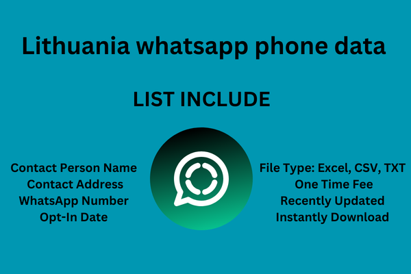 Lithuania whatsapp phone data