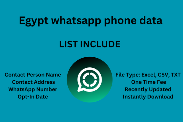 Egypt whatsapp phone data