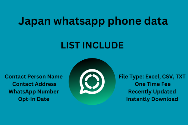 Japan whatsapp phone data
